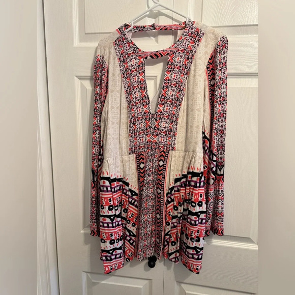 Free People Tegan boho dress Size 10 - Picture 10 of 14